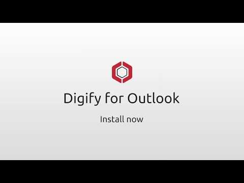 Digify for Outlook: Encrypt, track & unsend emails and files