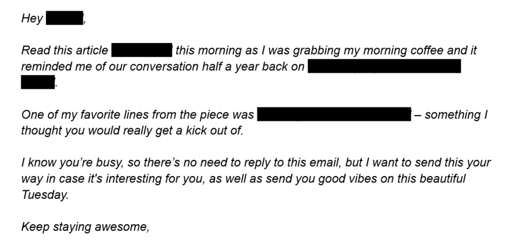 LP relationship building tactics